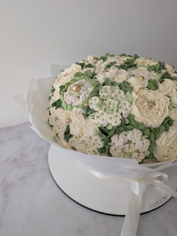 Bouquets de cupcakes fleurs cake design